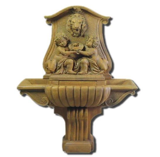 Giannini Garden Donatello Lavabo Wall Outdoor Water Fountain