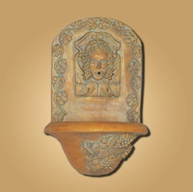 Giannini Garden Bacco Wall Fountain