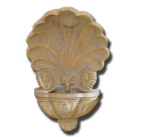 Thumbnail for Giannini Garden Barocco Shell Wall Fountain