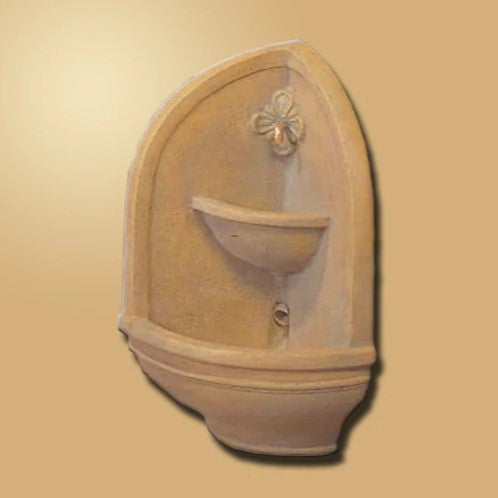 Giannini Garden Tuscan Corner Wall Fountain