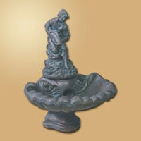 Thumbnail for Giannini Garden Small One Tier Fountain With Fisher Boy