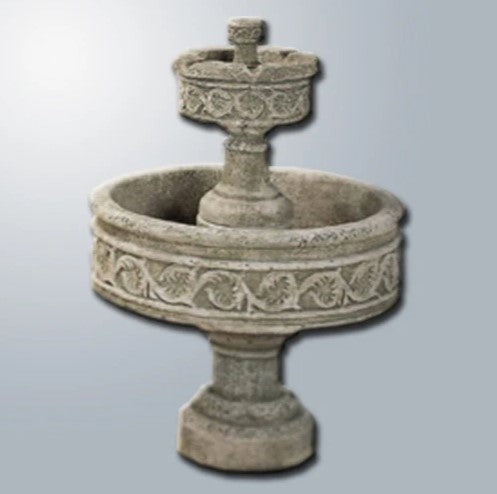 Giannini Garden Paestum Two Tier Fountain