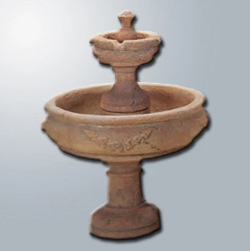 Giannini Garden Rosa Two Tier Fountain