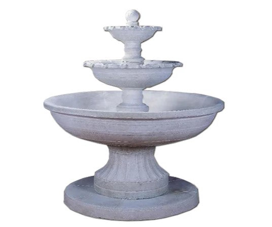 Giannini Garden Porta Marina Three Tiers Outdoor Water Fountain