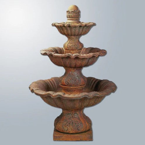 Giannini Garden Regina Three Tier Fountain