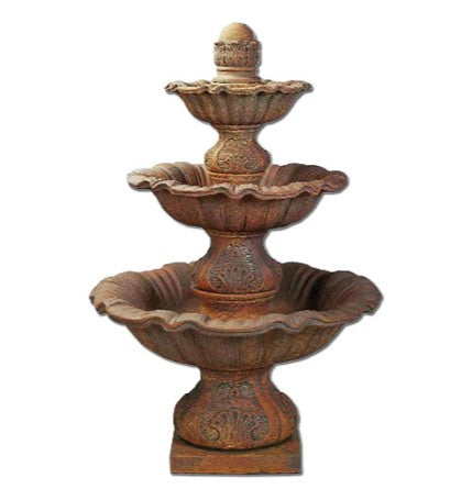 Giannini Garden Regina Three Tier Fountain