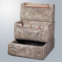 Thumbnail for Giannini Garden Three Tier Cistern with Copper Overflow Fountain