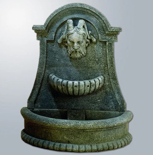 Giannini Garden Tauro Wall Outdoor Fountain
