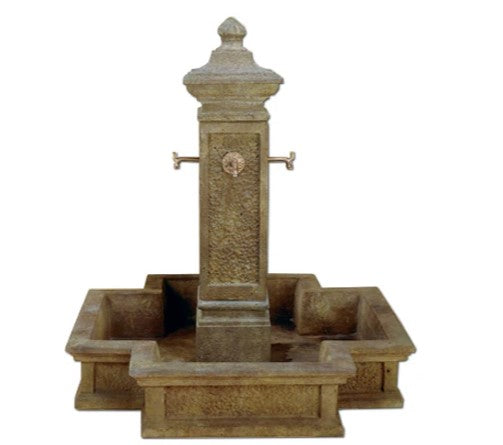 Giannini Garden San Martino Outdoor Water Fountain for Spouts