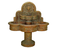 Thumbnail for Giannini Garden Ricco Deruta Wall Outdoor Water Fountain