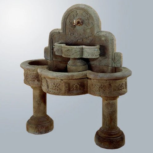 Giannini Garden Ricco Deruta Wall Outdoor Fountain For Spout