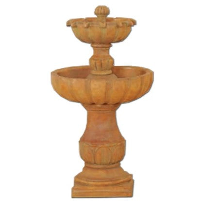 Giannini Garden Urbino Tall Two Tier Fountain