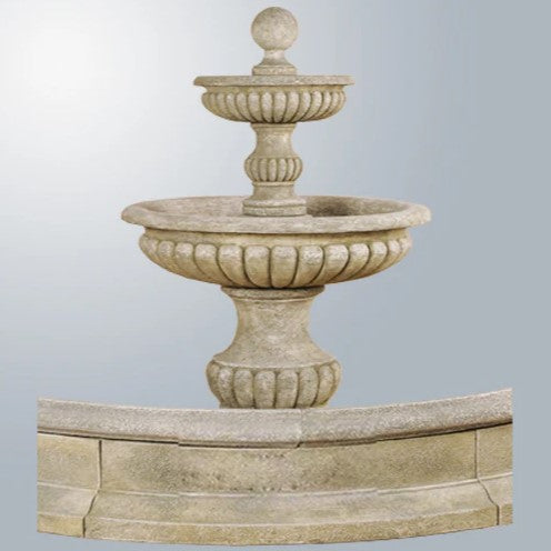 Giannini Garden Acqua Sparta Two Tier Outdoor Fountain For Pond