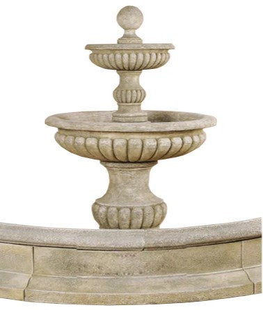 Giannini Garden Acqua Sparta Two Tier Outdoor Fountain For Pond