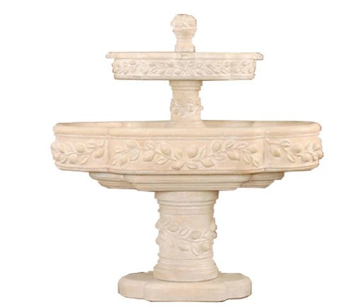 Giannini Garden Limoni Romani Two Tier Outdoor Water Fountain