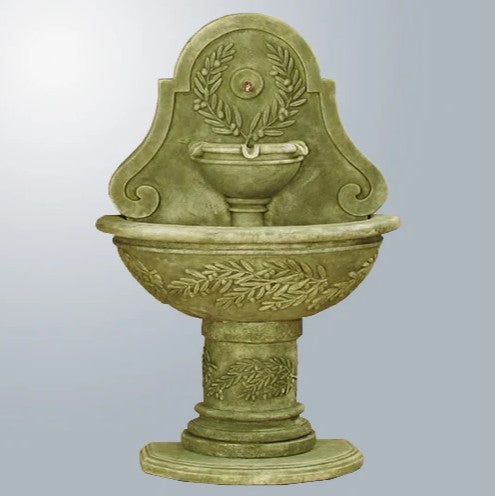 Giannini Garden Oliva Wall Outdoor Water Fountain