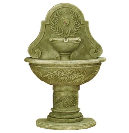 Giannini Garden Oliva Wall Outdoor Water Fountain