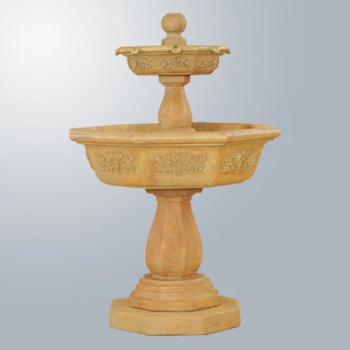 Giannini Garden Uva Two Tier Outdoor Water Fountain