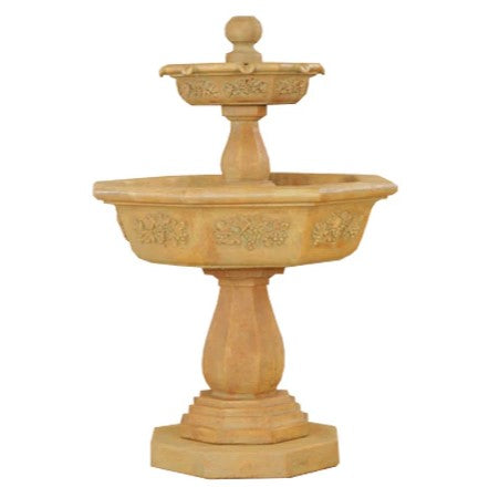 Giannini Garden Uva Two Tier Outdoor Water Fountain
