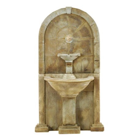 Giannini Garden Amalfi Wall Outdoor Water Fountain for Spout