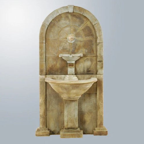 Giannini Garden Amalfi Wall Outdoor Water Fountain for Spout