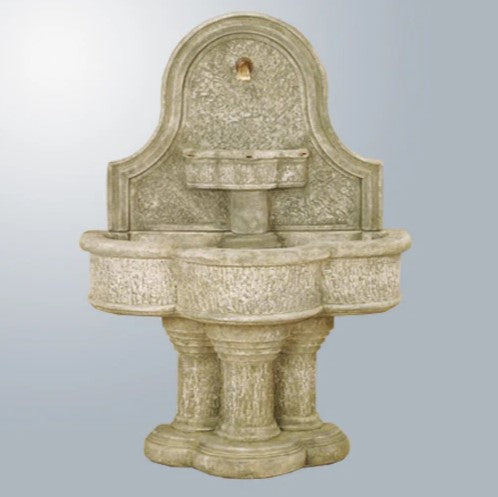 Giannini Garden Lavica Wall Outdoor Water Fountain for Spout