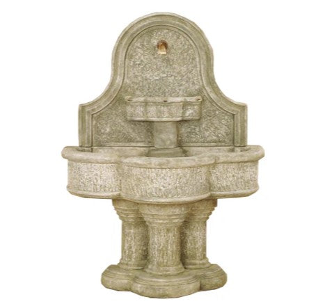Giannini Garden Lavica Wall Outdoor Water Fountain for Spout