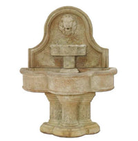 Thumbnail for Giannini Garden Luccan Lion Wall Outdoor Water Fountain