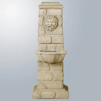 Thumbnail for Giannini Garden Green Man Column Outdoor Water Fountain