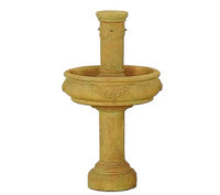 Thumbnail for Giannini Garden Rosa Column Outdoor Water Fountain with Tall Base
