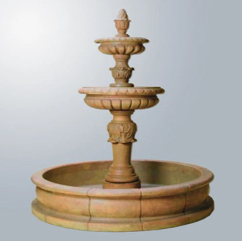Giannini Garden Fonte Acanto Pond Outdoor Water Fountain