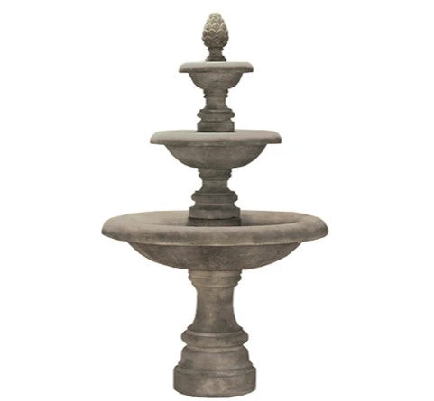Giannini Garden Newcastle Three Tier Outdoor Fountain