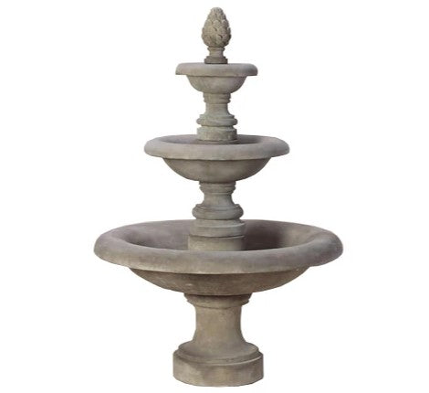 Giannini Garden Newcastle Three Tier Fountain Short