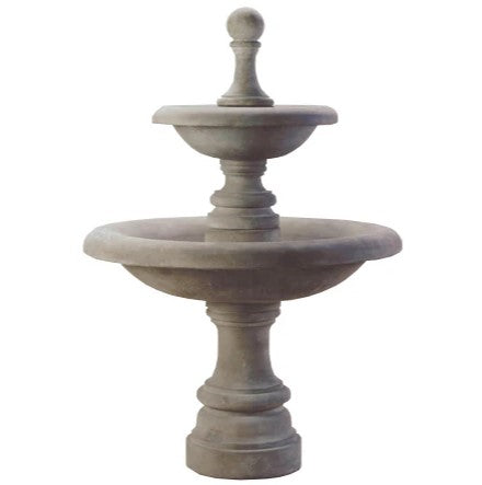 Giannini Garden Westminster Two Tier Fountain Tall