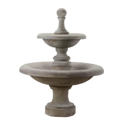 Giannini Garden Westminster Two Tier Fountain Short