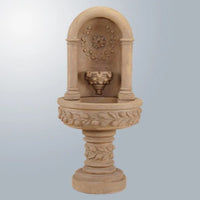 Thumbnail for Giannini Garden Deruta Lemon Niche Wall Fountain