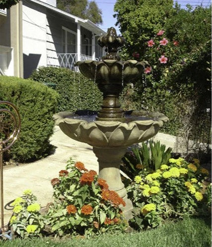 Giannini Garden Gardenia Two Tier Fountain