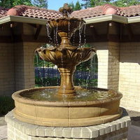 Thumbnail for Giannini Garden Gardenia Two Tier Pond Fountain