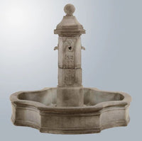 Thumbnail for Giannini Garden Monaco Pond Fountain With Lorraine Finial