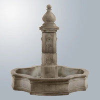 Thumbnail for Giannini Garden Lorraine Pond Fountain With Monaco Finial