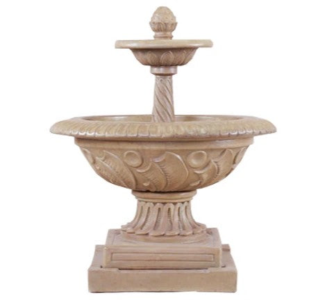 Giannini Garden Orvieto Two Tier Fountain
