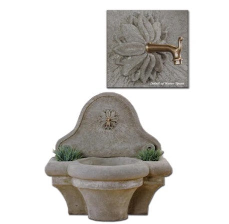 Giannini Garden Provence Wall Fountain For Spout