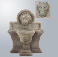 Thumbnail for Giannini Garden Leone Grande Wall Outdoor Fountain