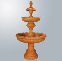 Thumbnail for Giannini Garden Grimaldi Lion Three Tier Fountain