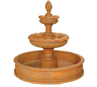 Thumbnail for Giannini Garden Patio Artistes Two Tier Pond Fountain