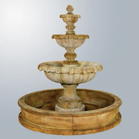 Thumbnail for Giannini Garden Jardin Three Tier Pond Fountain