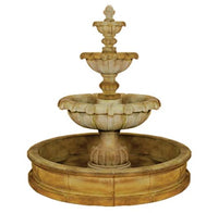 Thumbnail for Giannini Garden Vistamar Three Tier Pond Fountain