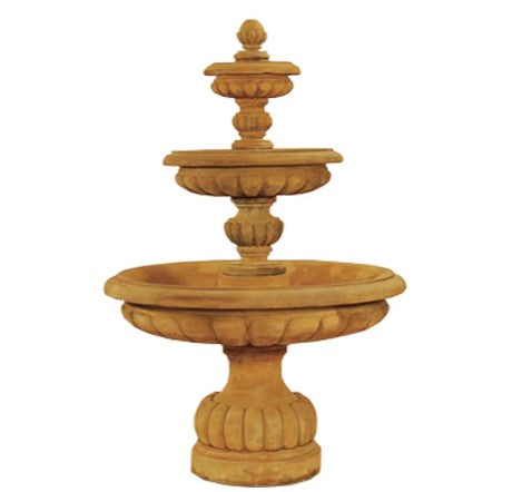 Giannini Garden Provence Three Tier Fountain