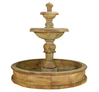 Thumbnail for Giannini Garden Barcellona Two Tier Pond Fountain