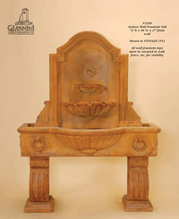 Thumbnail for Giannini Garden Anduze Wall Fountain Tall